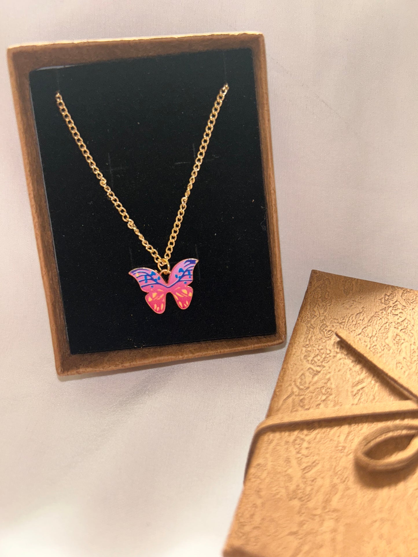 Colorful Butterfly Pendant